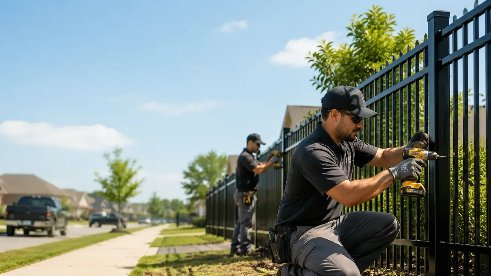 Metal Fence Installation in Murfreesboro, NC